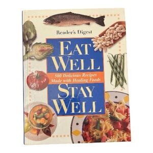 Reader's Digest 'Eat Well Stay Well' Cookbook never used